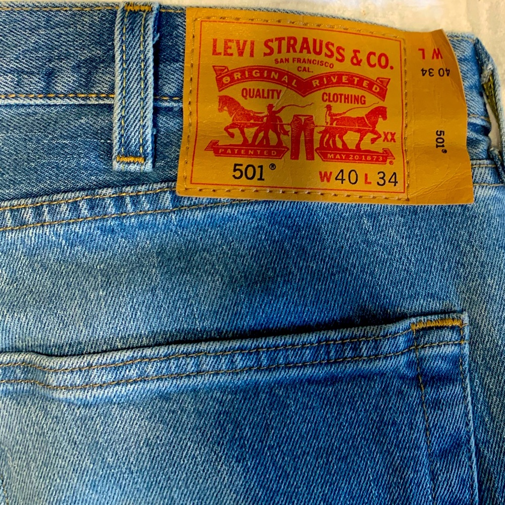 Men’s Levi’s 40x34 Blue Jeans